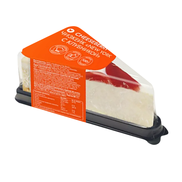 "CHEESEBERRY" чизкейк New York с клубникой 